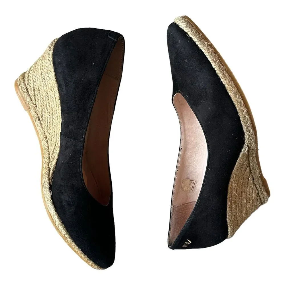 Eric Michael, Womens Teva‎ Espadrille Heel Black EU 38 US 7